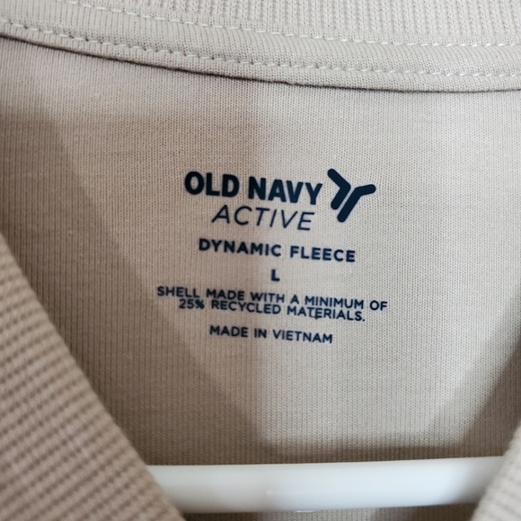 Womens NWT Old Navy Dynamic Fleece Full Zip Sweatshirt Size Large - Picture 4 of 11